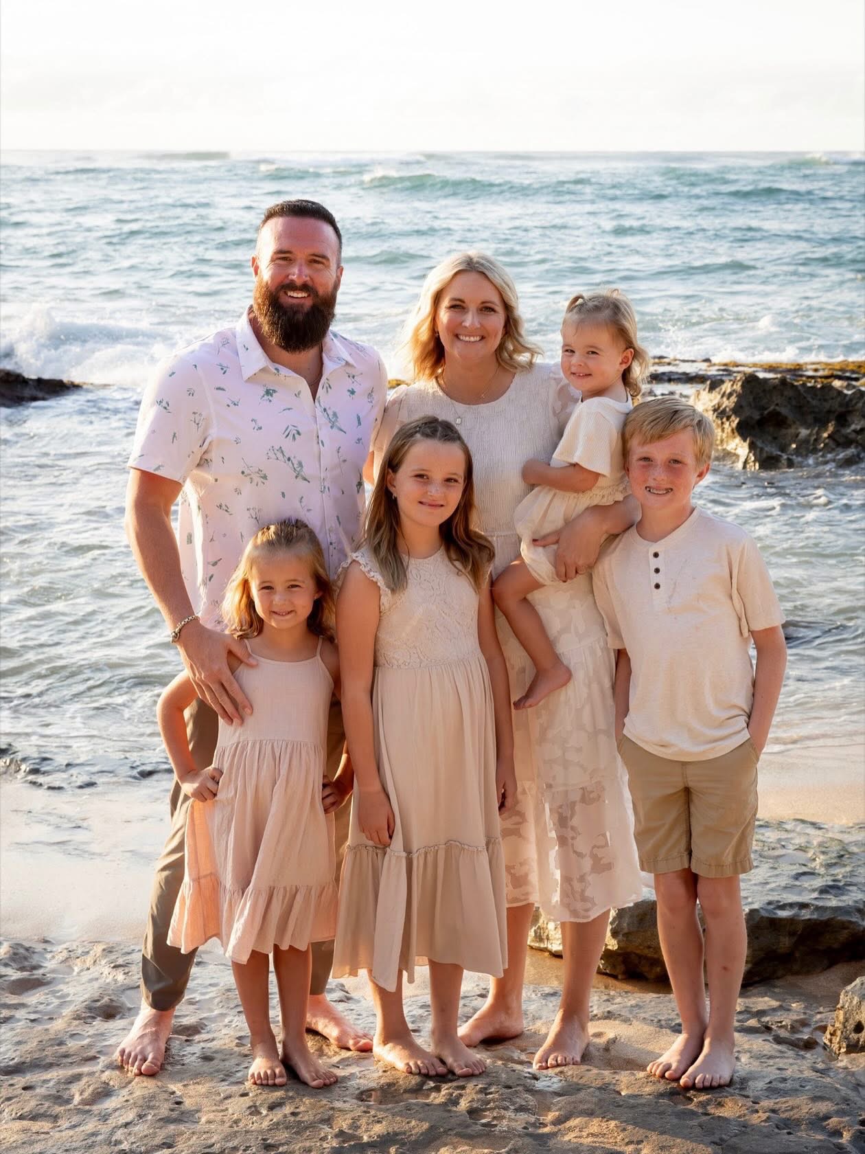 Tyler Hall and family